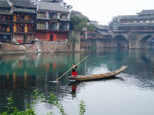 Boating on Tuo River